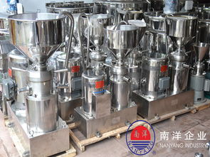 探秘廣州120型衛(wèi)生級分體膠體磨 南洋食品機(jī)械的品質(zhì)之選